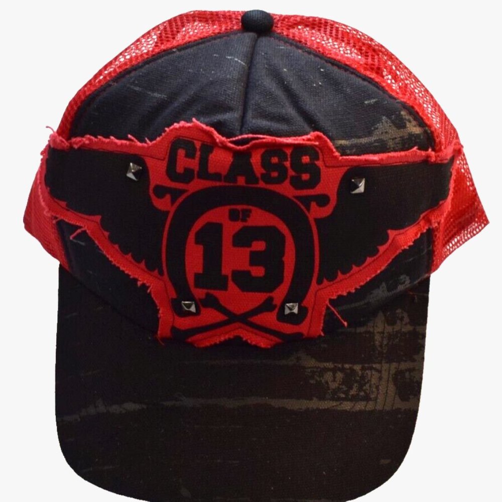 Green Day Mens Class of '13 Patch Trucker Snapback Cap Hat New